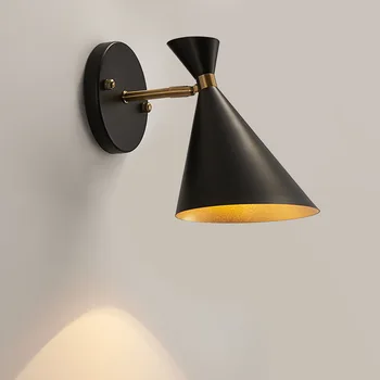posztmodern minimalista fali lámpa folyosó hálószoba nappali étkező modell szoba szállodai szoba személyre szabott kreatív fali fény