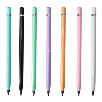 Tinta nélküli örök ceruza radírral Újrafelhasználható ceruza korlátlan írás Ceruza Iskola Irodai Iskola diákoknak Dropship